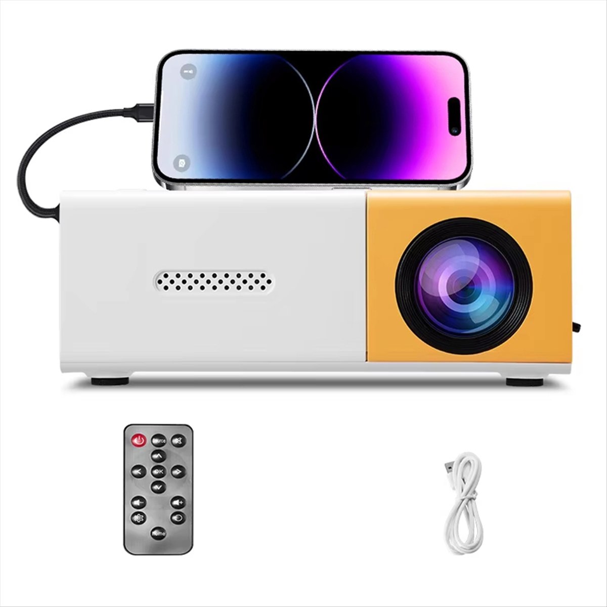Home Cinema Projector - 디라이트- 풀 HD 1080P 지원 휴대용