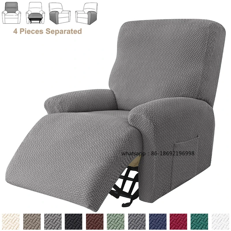 Recliner Sofa Cover - 자카드 스트레치 리클라이너 소파 커버 탄성