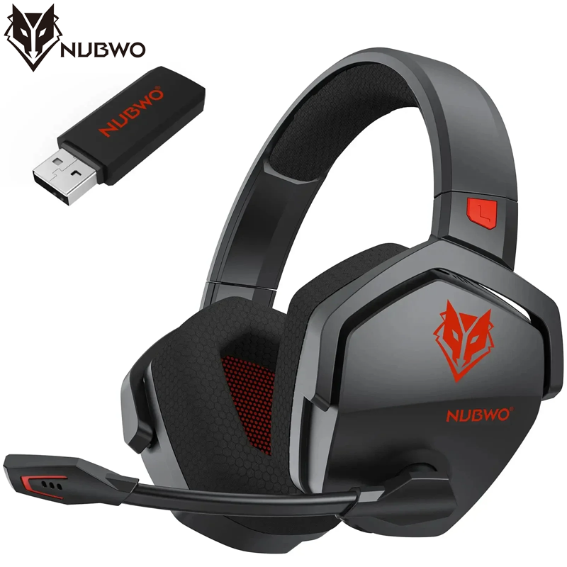 Home Cinema Headphones - NUBWO G06 듀얼 무선 헤드셋 게이머용