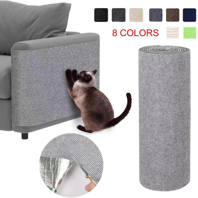Recliner Sofa Cover - 자기 접착제 고양이 긁는 매트 Trimmable