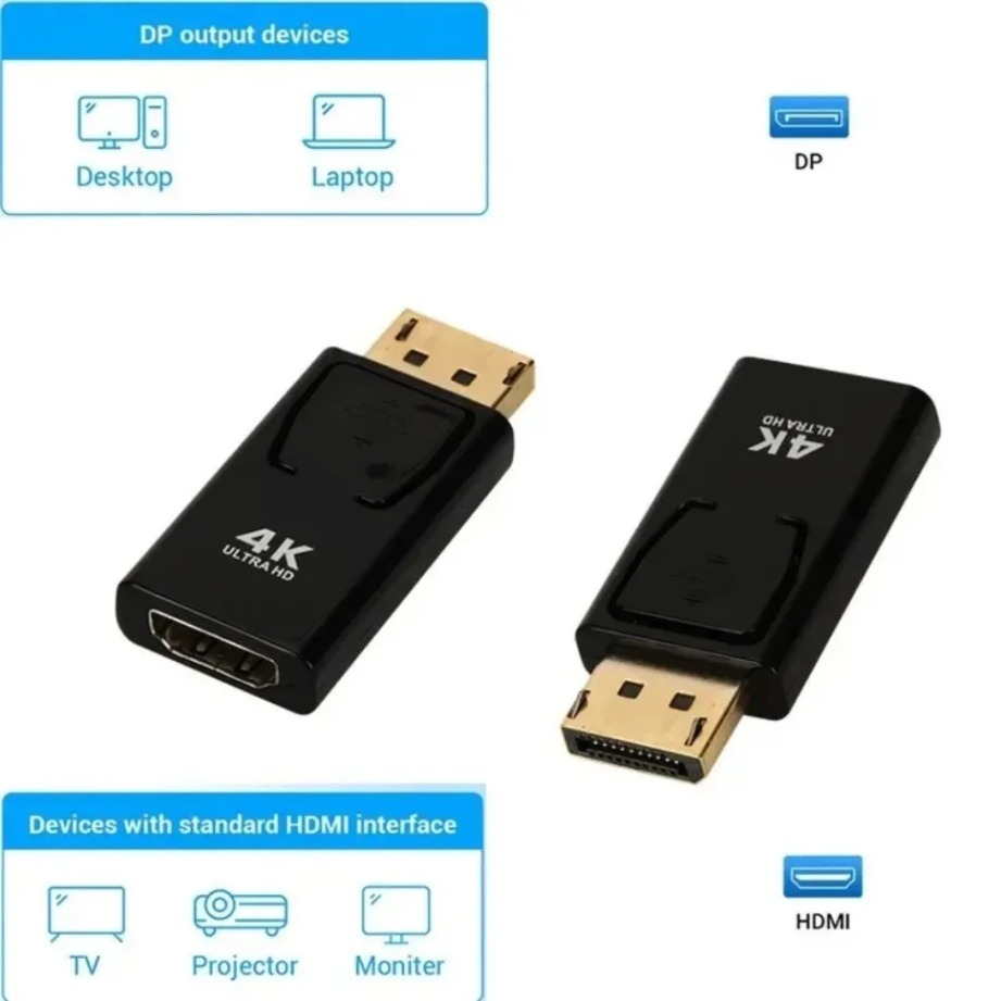 DisplayPort-HDMI 호환 어댑터 4K/108 - Home Cinema Projector 리뷰 및 가격