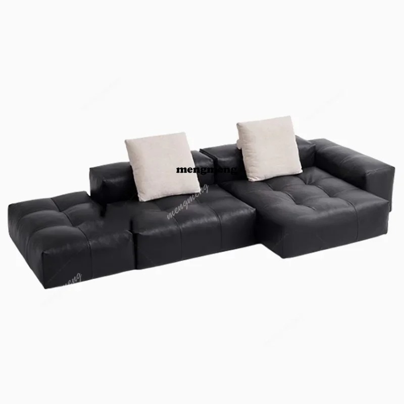 북유럽 가죽 압축 소파 미니멀리스트 럭셔리 릴렉스 안락 - Home Cinema Luxury 리뷰 및 가격