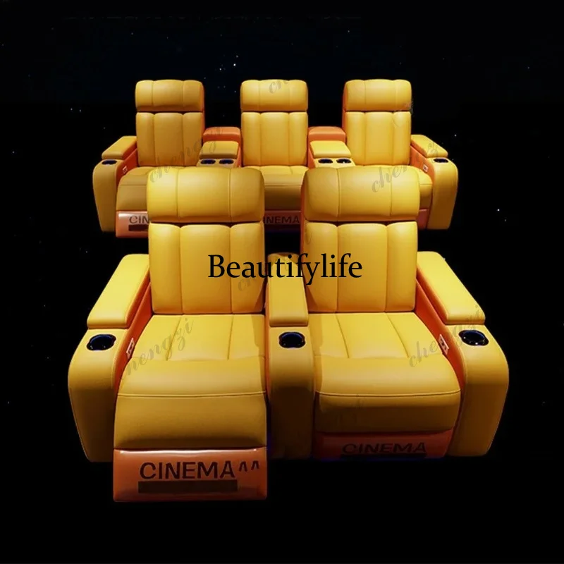G153 고급 천연 가죽 전동 리클라이너 시네마 의자  - Home Cinema Luxury 리뷰 및 가격