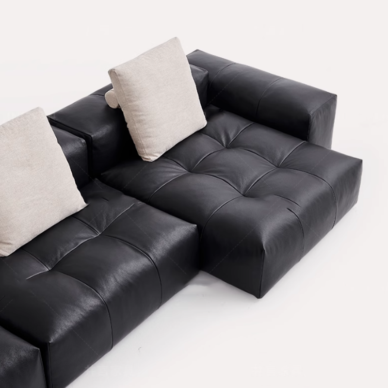 노르딕 가죽 압축 소파 미니멀리스트 럭셔리 릴렉스 암체 - Home Cinema Luxury 리뷰 및 가격