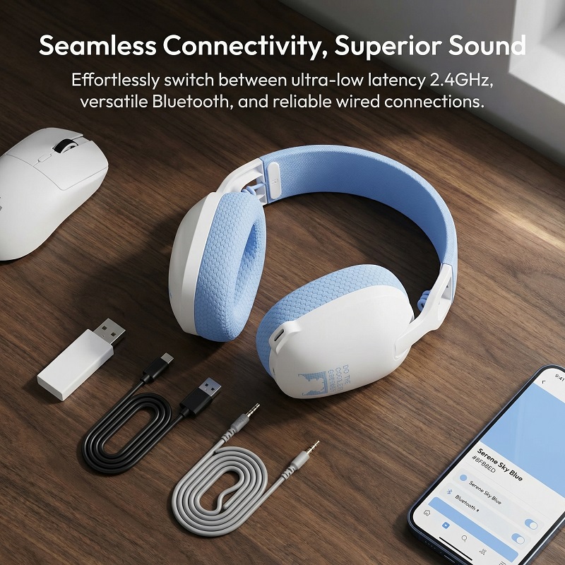 Onikuma B2 게임용 헤드폰 트라이 모드 무선 헤 - Home Cinema Headphones 리뷰 및 가격