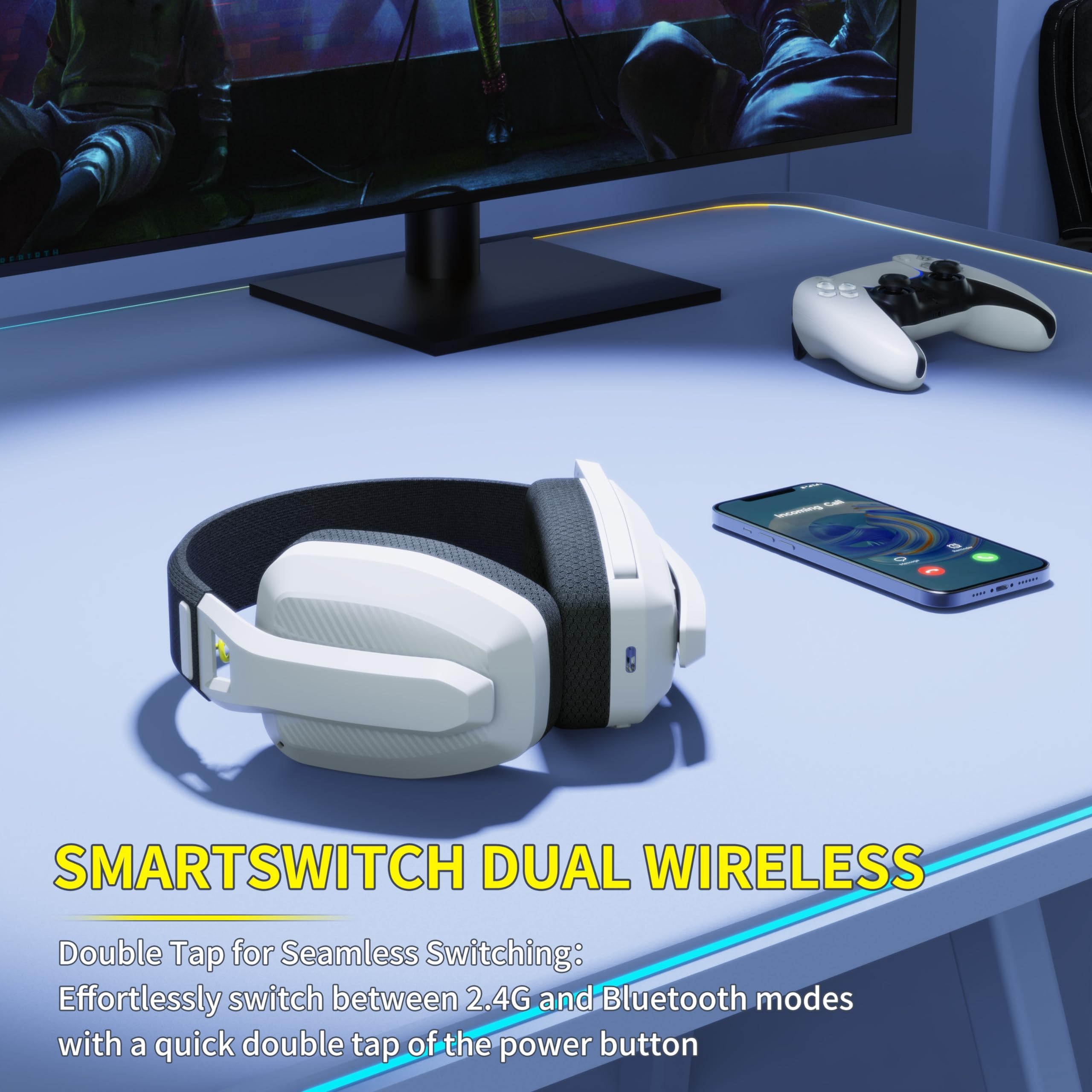 BINNUNE BW06 블루투스 헤드셋 게이머 PS5  - Home Cinema Headphones 리뷰 및 가격